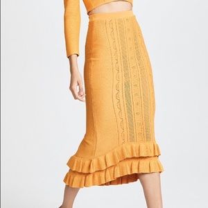 Alice McCall yellow skirt - never worn with tags!